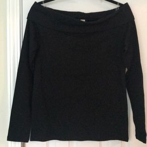 NWT J. Crew off the shoulder long sleeve top
